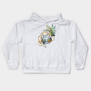 Gone Fishing Kids Hoodie